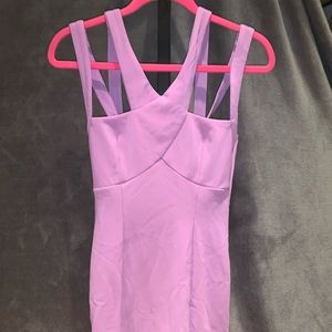 Lilac Bodycon Dress
